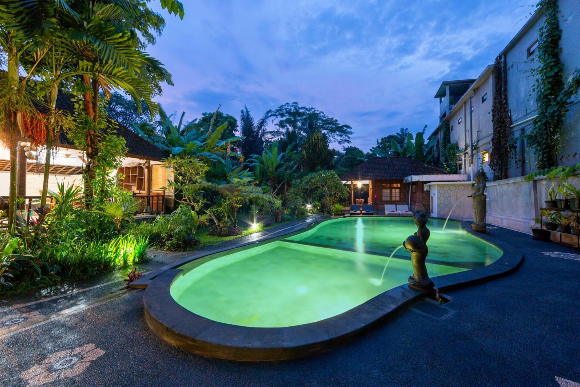 Rahayu Hanoman Ubud Esterno foto